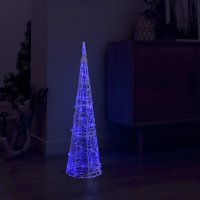 VidaXL Lichtkegel decoratief LED blauw 90