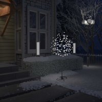 VidaXL Kerstboom 120 LED\'s koudwit licht