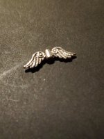  Angel wings bead nr 0127