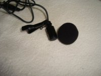 Nieuw: Omnitronic UHF-300 dasspeld microfoon, zwart