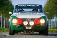 Klassieke Alfa Romeo Giulia 2000 Rally