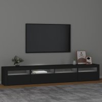 VidaXL Tv-meubel met LED-verlichting 240x35x40 cm