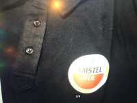 Amstel  Bier polo shirt zwart