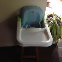 Stoelverhoger - baby -een praktisch stoeltje