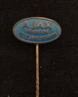 Vintage Speld, AJAX (in blauw) houdt