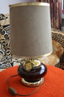 Mooie oude origineel porselein tafellamp