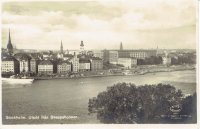 Stockholm, uitzicht vanaf Skeppsholmen