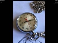Verpleegsters horloge 60e jaren opwind