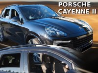 Porsche Cayenne windschermen raamspoilers donker getint