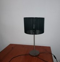 Mooie zwarte tafellamp  