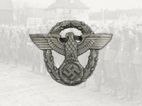 Embleem,Pet,Kepie,Duitsland,Wehrmacht,WWII,Polizei
