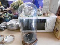 Antiek oude glazen globe, nog mondgeblazen,