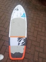 Carbon foil boards with masts