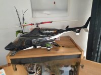 Airwolf radiografische helicopter