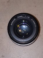 Nikon lens 50mm F1.8 Analoge Nikkor