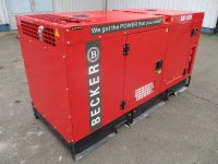 Becker BDG-100S , New Diesel generator