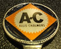 Allis Chalmers Tractor Metalen Thee Lepel