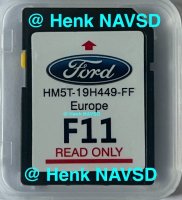 Nieuwste SD kaart Ford Sync2 F11