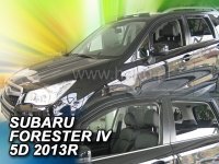 Subaru raamspoilers windschermen visors windgeleiders donker