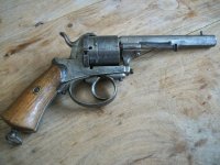 9 mm penvuur revolver ca.1850