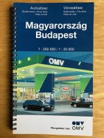 OMV Autoatlas Hongarije, Budapest (straatatlas, stadatlas)