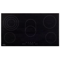 VidaXL Keramische kookplaat 5 kookzones aanraakbediening