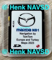 Mazda NB1 2023 Navigatie SD Kaart