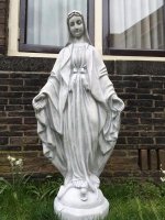 Maagd Maria , heilg tuinbeeld ,