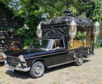 Fiat 112B 2100  carved hearse,