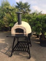 Nieuw pizzaoven REAL BRICK oven AMALFI