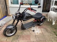 Elektrische scooter “Harley Davidson style “