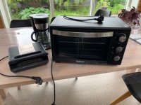 Oven, grill, koffiezetapparaat
