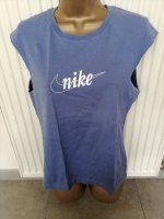 Vintage Hemelsblauw Topje van Nike -