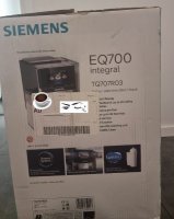 Nieuw in doos Siemens EQ.700 Integral