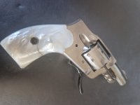 Antieke revolver kolb. 22 baby hamerless