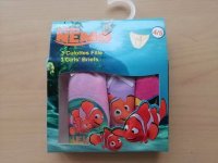 Doosje met 3 Meisjesslips Finding Nemo