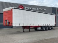 KEL-BERG 3-axle curtain trailer 2.500kg tail