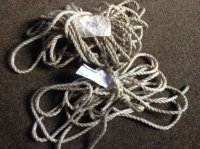 Nylon sterke touwen,één van 18 m.&