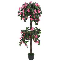 VidaXL Kunstplant met pot rododendron 155