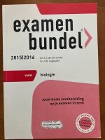 Examenbundel Biologie VWO 2015/2016