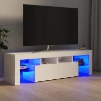 VidaXL Tv-meubel met LED-verlichting 140x36,5x40 cm