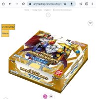Digimon boosterbox bt13 Versus Royal Knights
