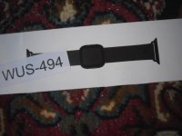Originele armband voor Apple watch zwart