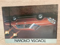 TOYOTA Crown Product Sales brochure 1978