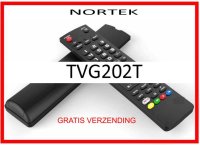 Vervangende afstandsbediening voor de TVG202T 