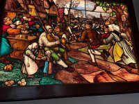 Dansende boeren naar Pieter Breugel