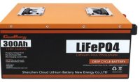 Cloudenergy 12V 300Ah LiFePO4 Battery Pack