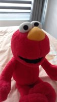Elmo knuffel -- Sesamstraat
