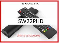 Vervangende afstandsbediening voor de SW22PHD 