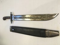 Prussian Pioneer Faschinenmesser Sword